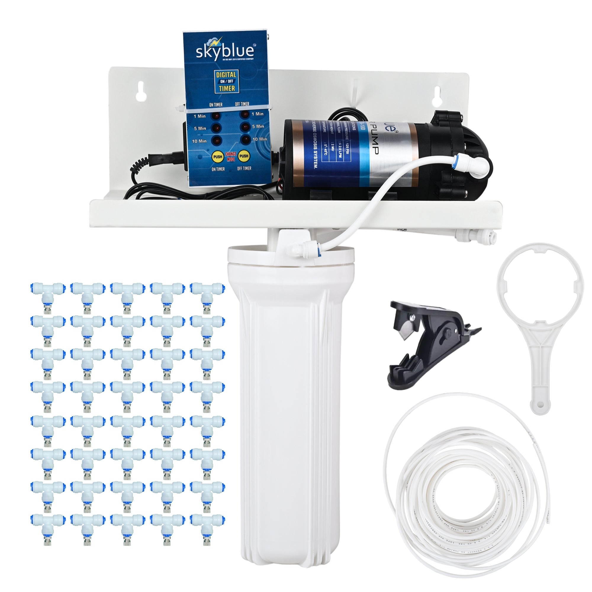 Fogger kit with 40 foggers, timer and Filter
