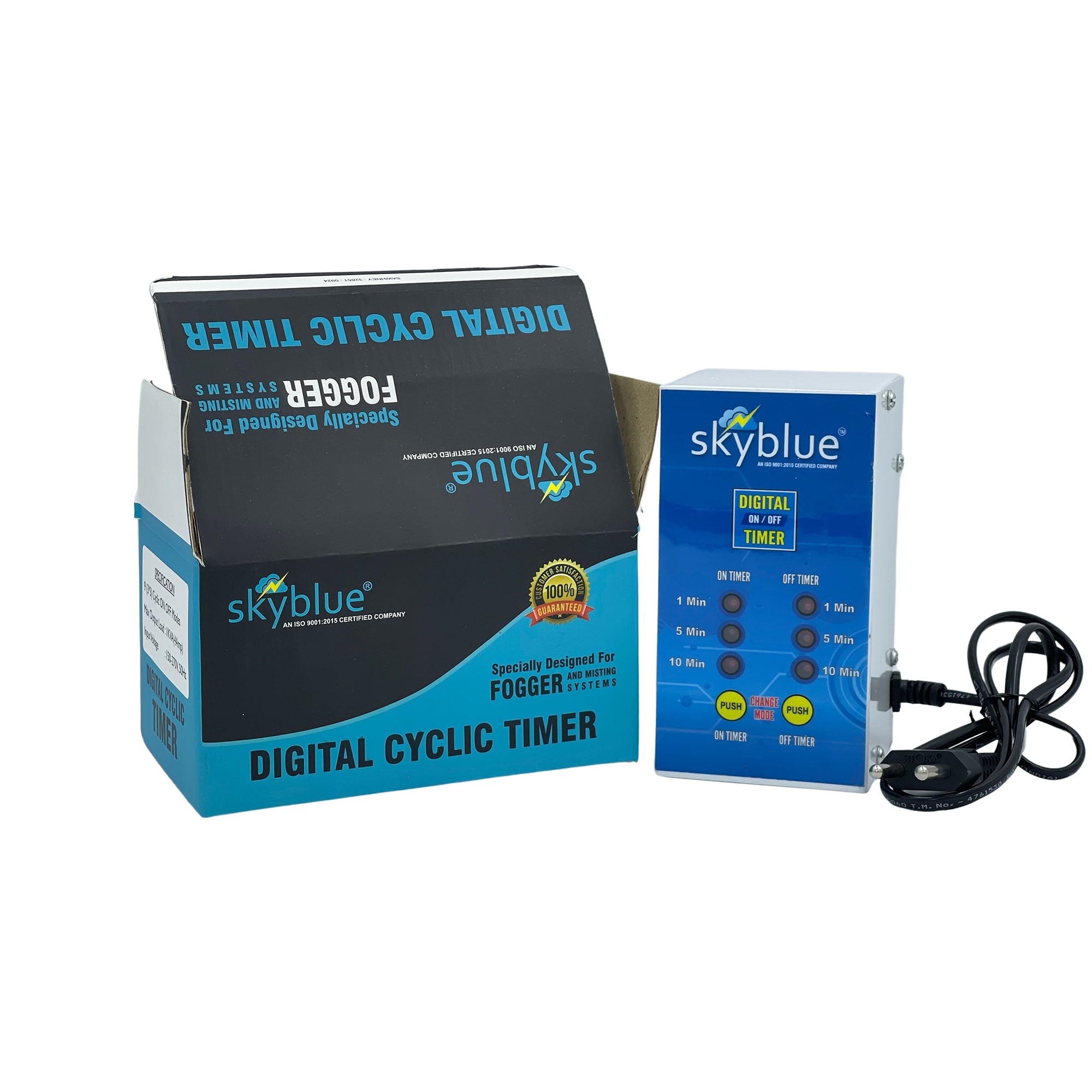 Digital Cyclic Timer for Fogger, Cooling Systems | Max Load 4 Amp 230VAC
