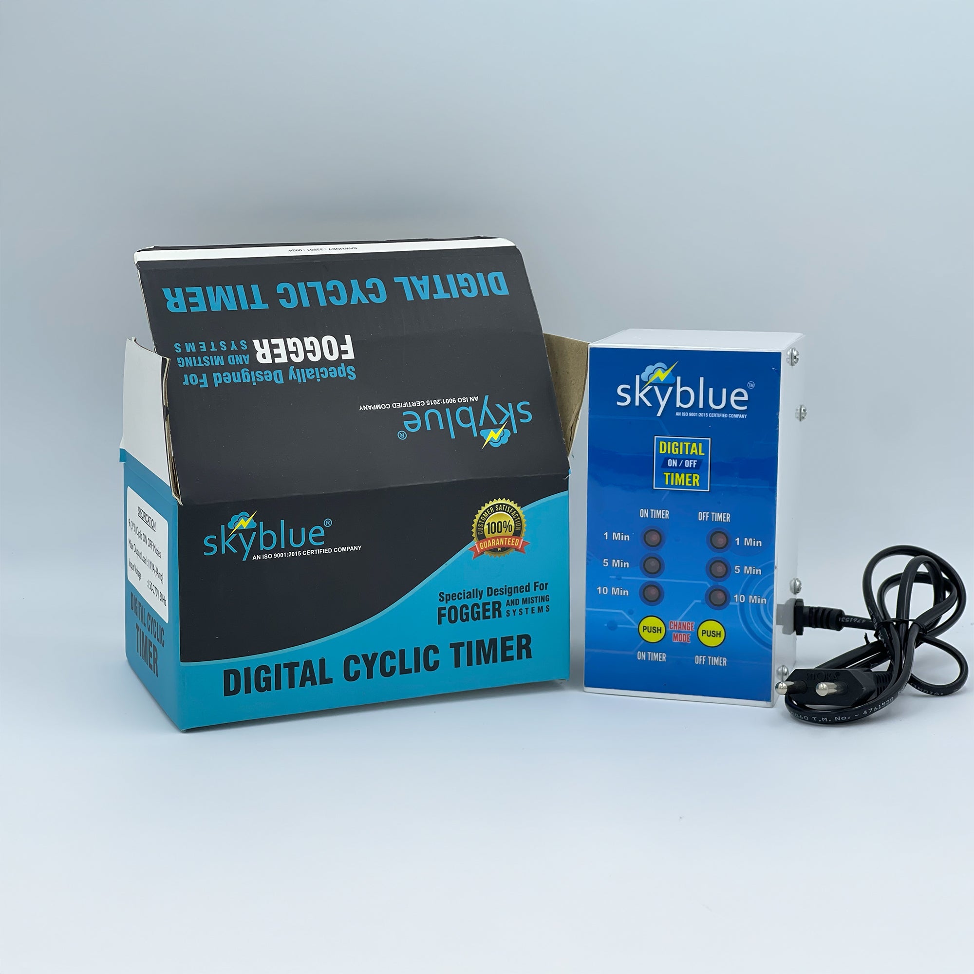 Digital Cyclic Timer for Fogger, Cooling Systems | Max Load 4 Amp 230VAC