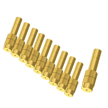 Brass Misting Nozzle  1 mm Orifice 6mm Stem Size
