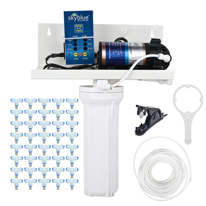 Fogger kit with 40 foggers, timer and Filter