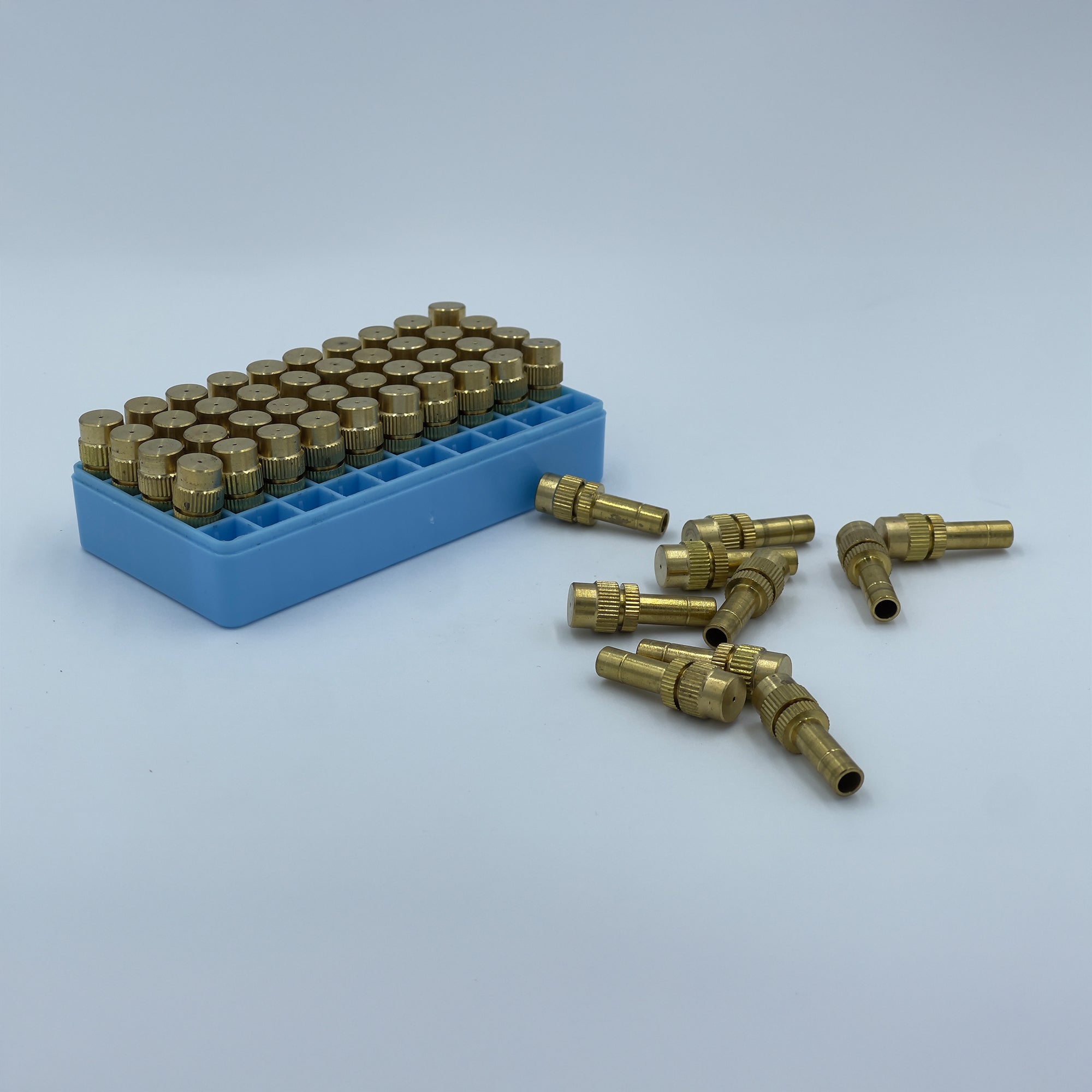 Brass Misting Nozzle  1 mm Orifice 6mm Stem Size
