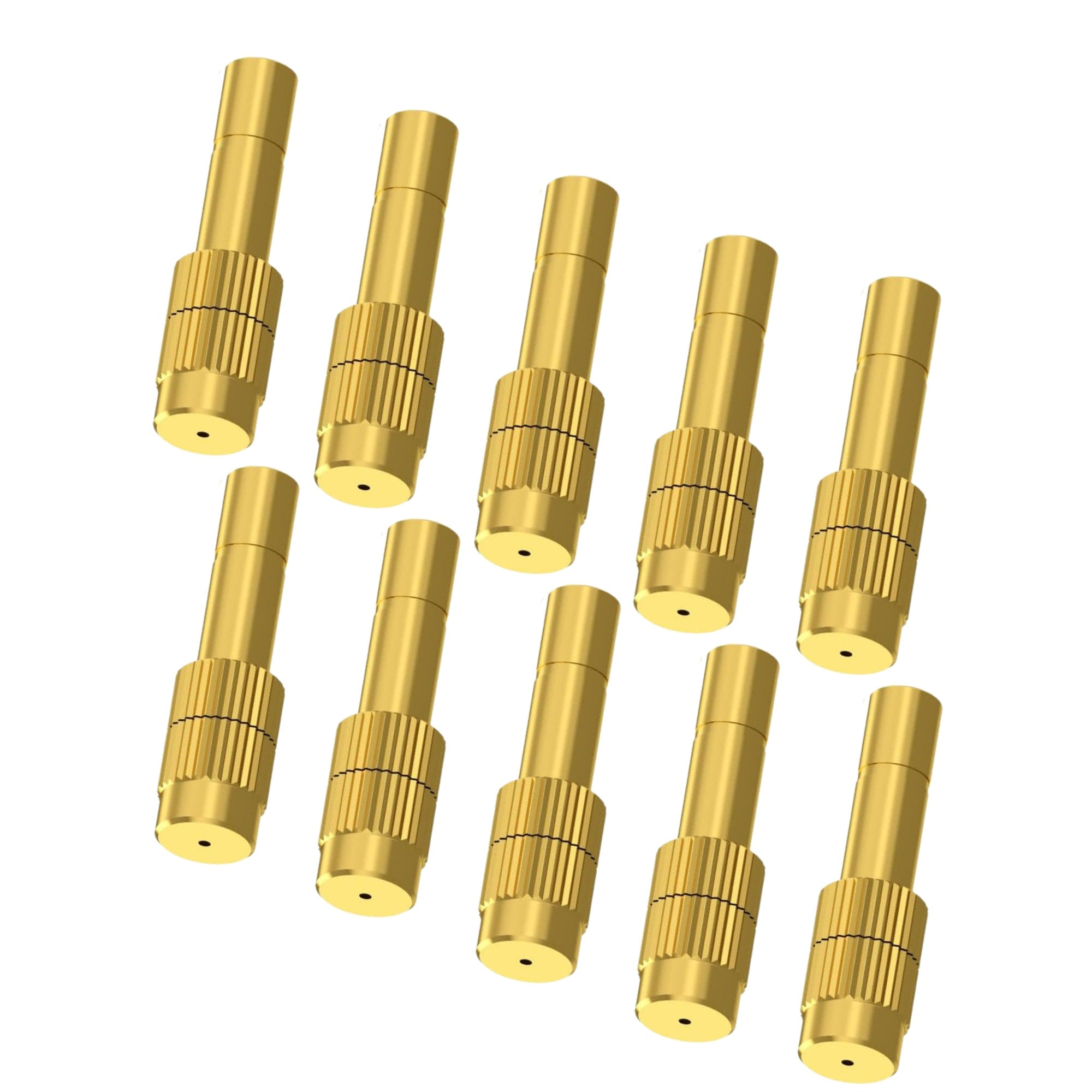 Brass Misting Nozzle  1 mm Orifice 6mm Stem Size