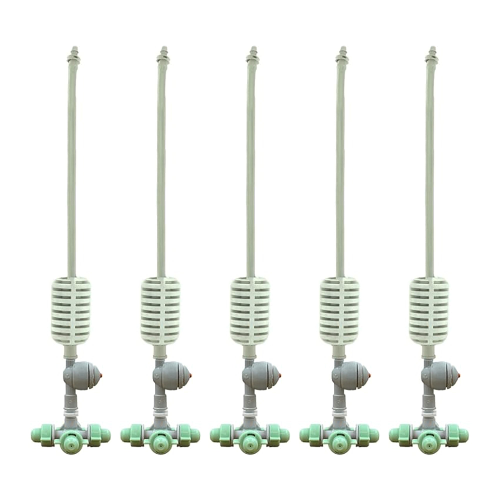 Irrigation Fogger System 4 Way Fogger Assembly Unit with Check Valve for Garden