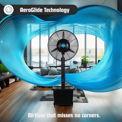 skyblue Super Silent 26 inches Mist Fan | 100% Copper Motor