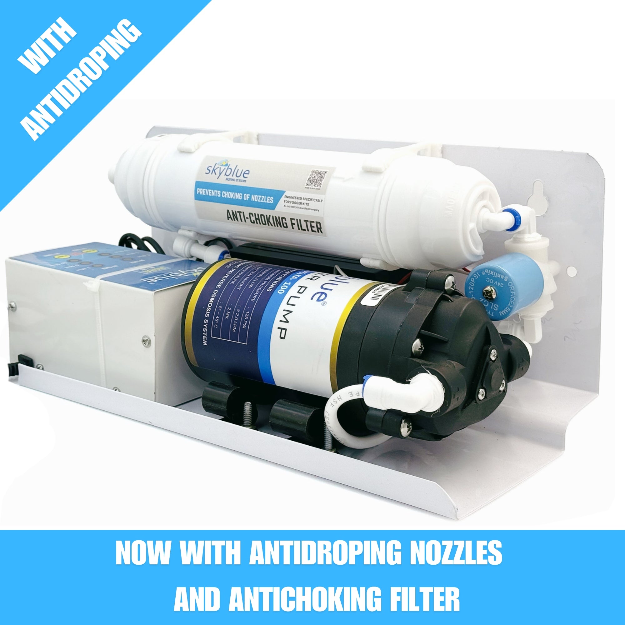 Gen 2 Fogger kit  with 10 foggers, timer and Filter