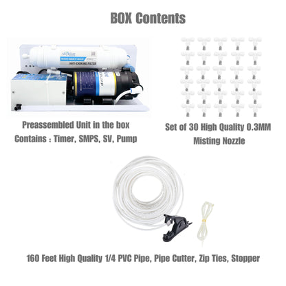 Gen 2 Fogger kit with 30 foggers, timer and Filter