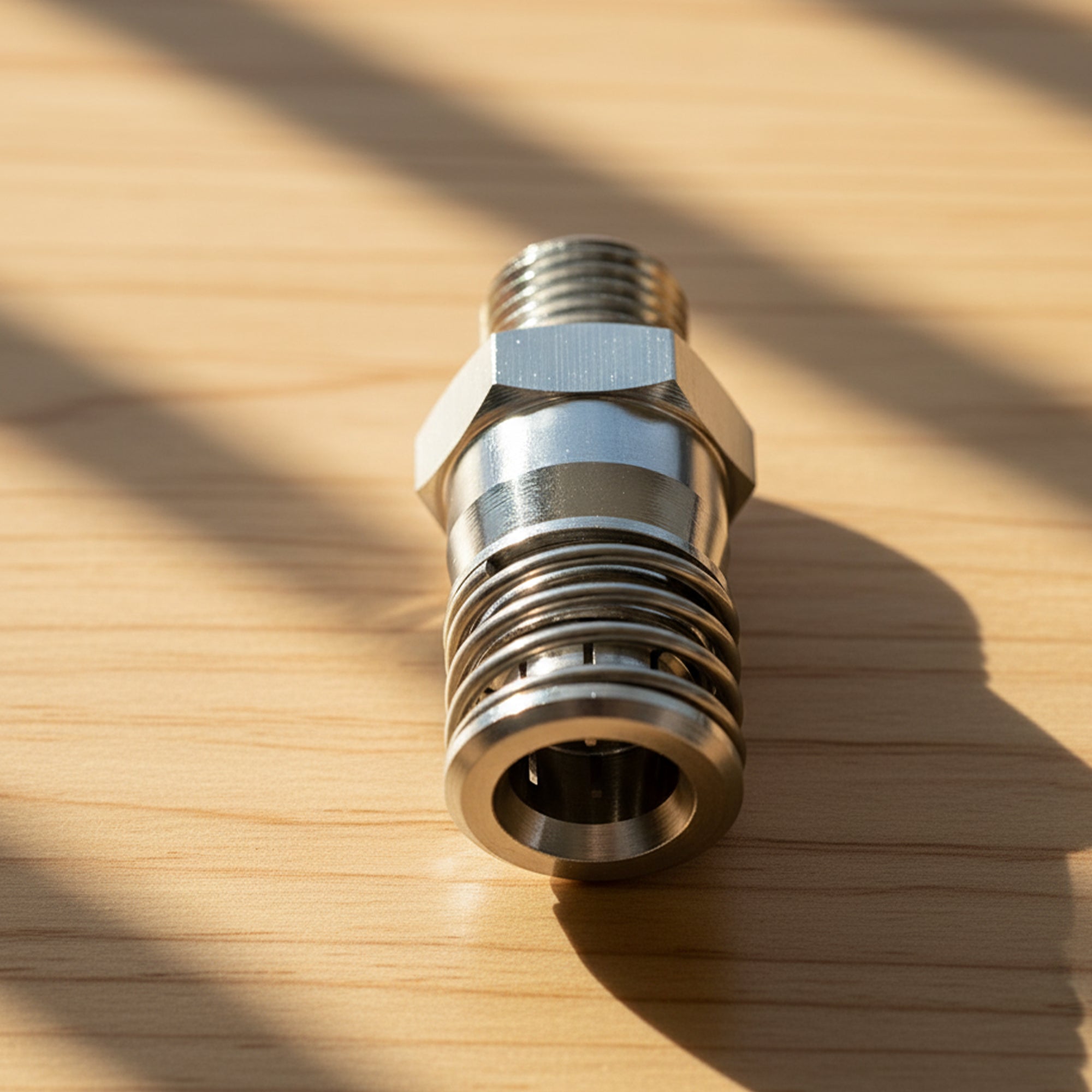 High Pressure Spring Type Pump Connector (1pc)